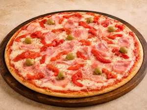 Jamón y morrón
