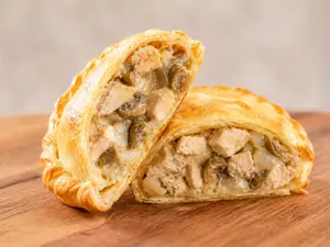 Pollo al champiñón