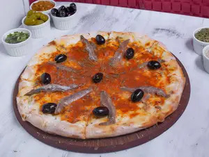 Pizza con anchoas