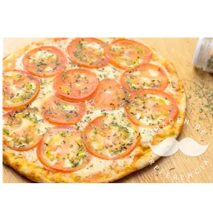 Pizza napolitana con jamón