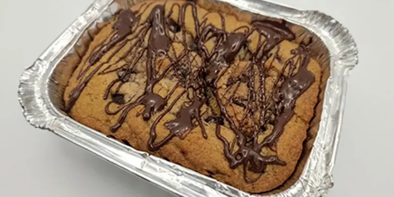 Cookie con dulce de leche