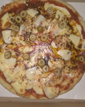 Pizza con 3 quesos