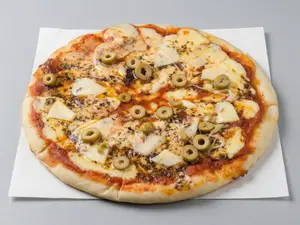 Pizza de provolone