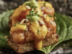 Nigiri Crispy Sake