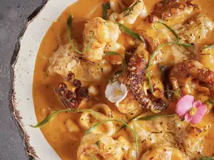 Picante de mariscos