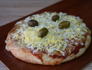 Pizza Individual de Huevo