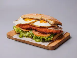 Sándwich milanesa completo