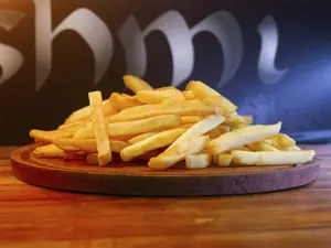 Porción de papas fritas