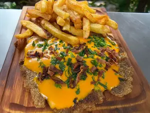 Milanesa Cheddar Y Bacon