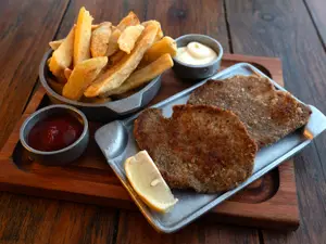 Milanesa Con Fritas