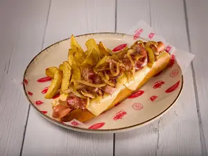 Súper Pancho N° 67 Con Papas Fritas