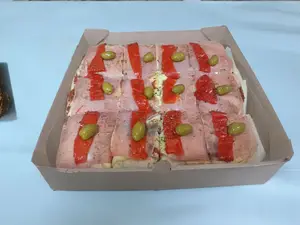 Cuadrada jamón y morron
