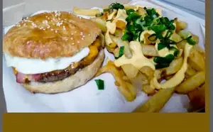 Hamburguesa de la casa