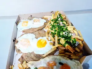 Milanesas a caballo