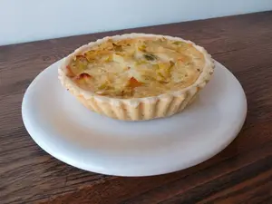 Tartita de puerro
