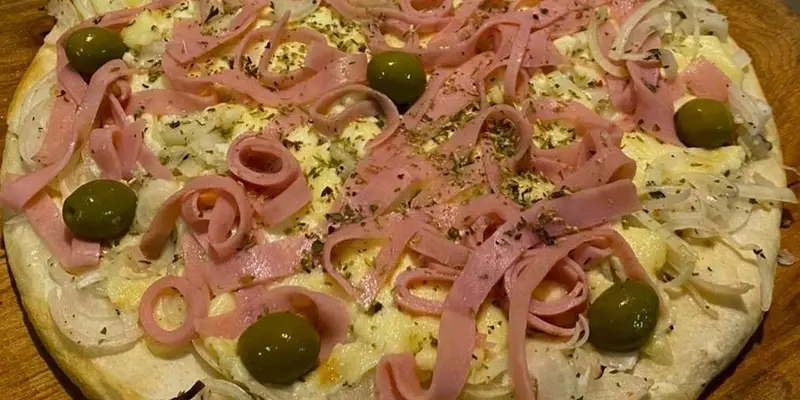 Fugazeta y jamón