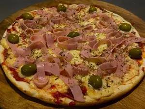 Muzza y jamón