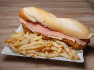 Sándwich de mila jamon y queso