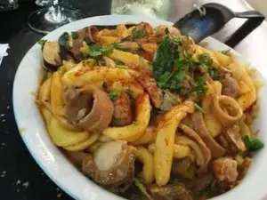 Abadejo Con Mariscos