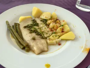 Lenguado alcaparras