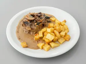 Lomo al champiñón