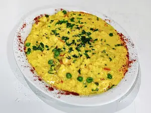 Risotto de langostinos y salm