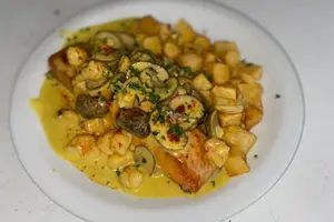 Salmón Al Curry