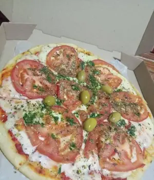 Pizza napolitana con ajo