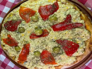Pizza con humita (8 porciones)