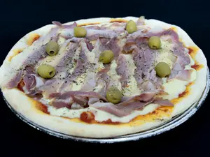Pizza con panceta