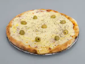 Pizza muzzarella (8 porciones)