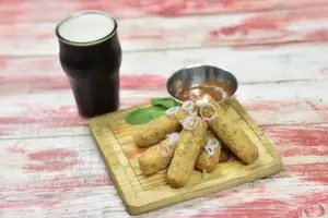 Bastones de mozzarella