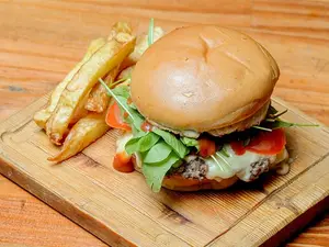 Hamburguesa De Rúcula