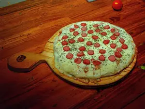 Pizza salchicha