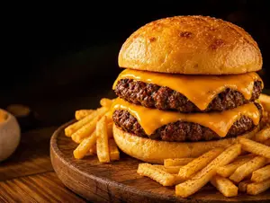 Hamburguesa doble