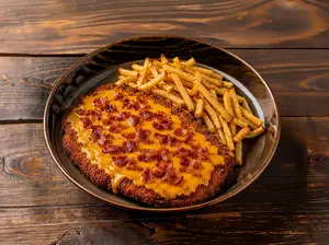 Milanesa xl con cheddar