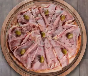 Pizza jamón