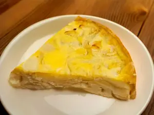 Tarta de cebolla