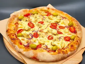Pizza funghi grande