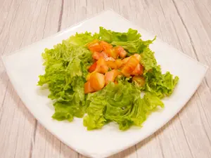 Ensalada lechuga tomate p/dos