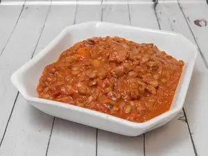 Guiso de lentejas vegetarianas