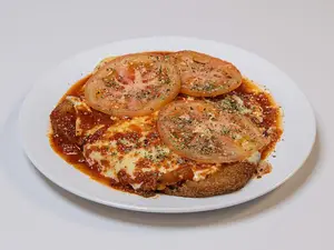 Milanesas berenjenas napolitan
