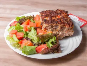 Pan de carne relleno sin guarn