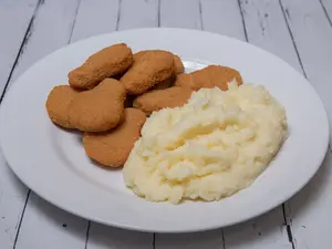 Patitas de pollo con puré