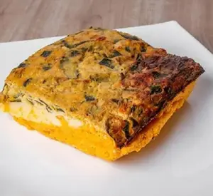Soufflé de calabaza muzzarella