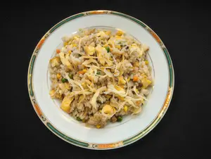 Chao fan con queso