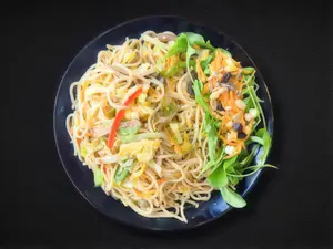 E5- fideo de arroz salteado