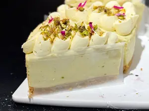Cheesecake de pistacho