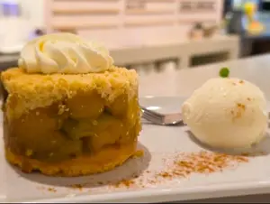 Minicake de manzana