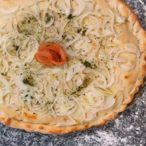 Pizza fugazetta rellena